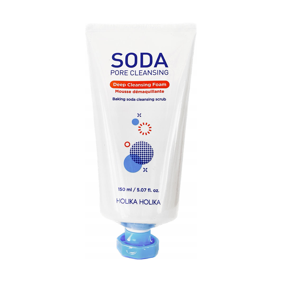 Глибоко очищувальна пінка для обличчя Holika Holika Soda Pore Deep Cleansing Foam, 150 мл